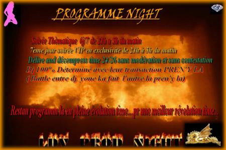programme vip night